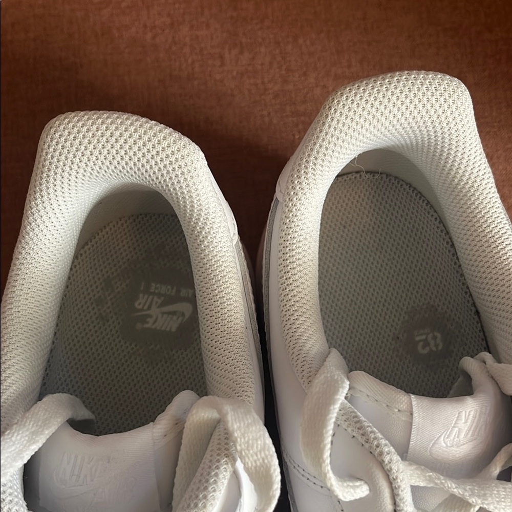 Women’s Nike Air Force 1 White Sneakers - Picture 3 of 5